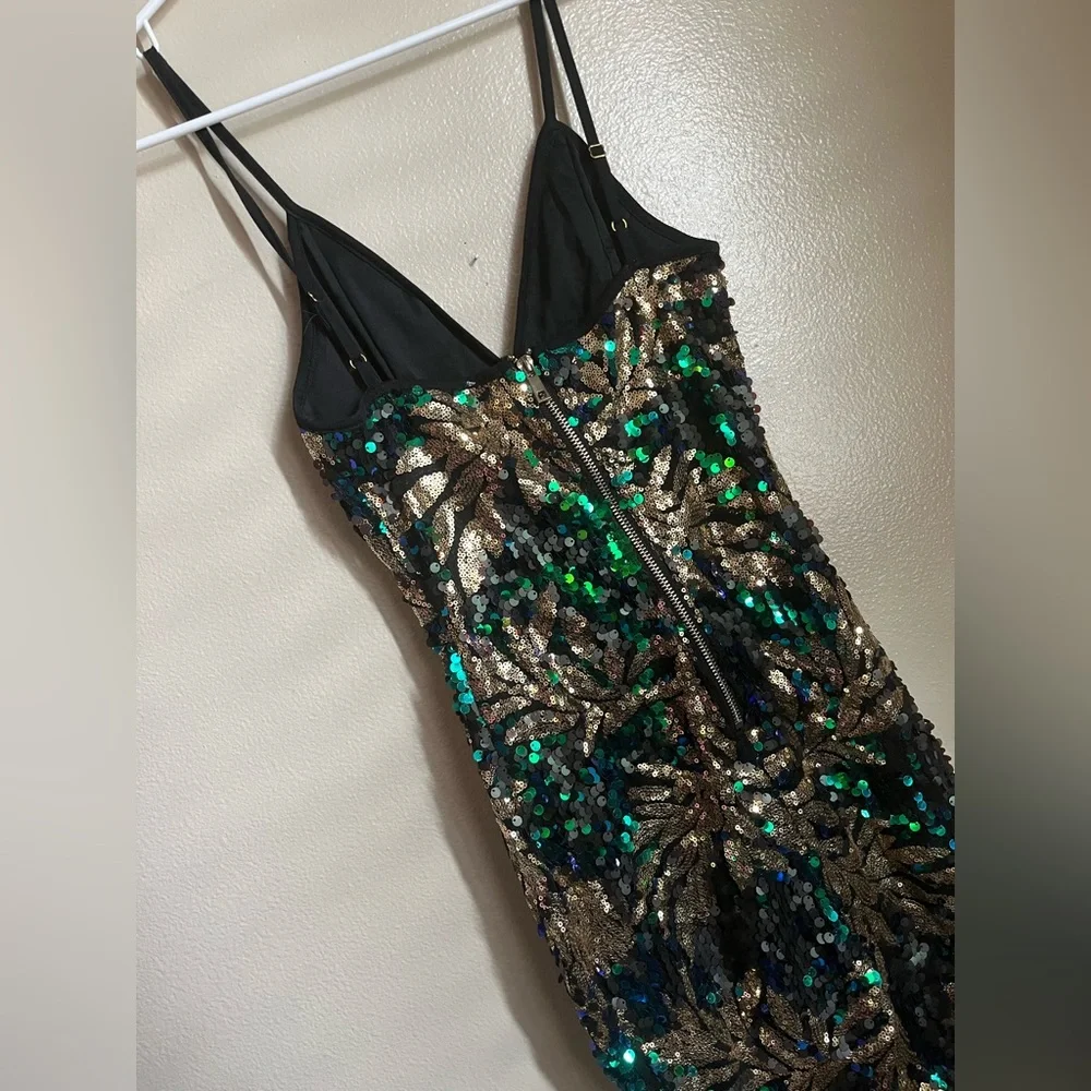Sequin Multicolor Dress